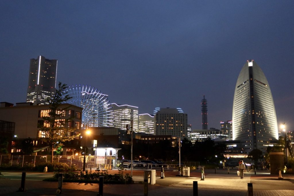 インターコンチネンタル横浜 Pier 8から眺める夜景