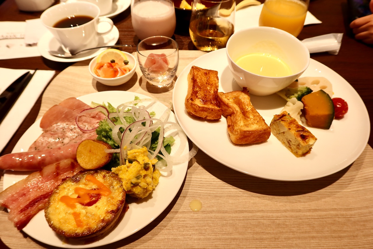 ハイアットリージェンシー横浜のHARBOR KITCHENの朝食ビュッフェ