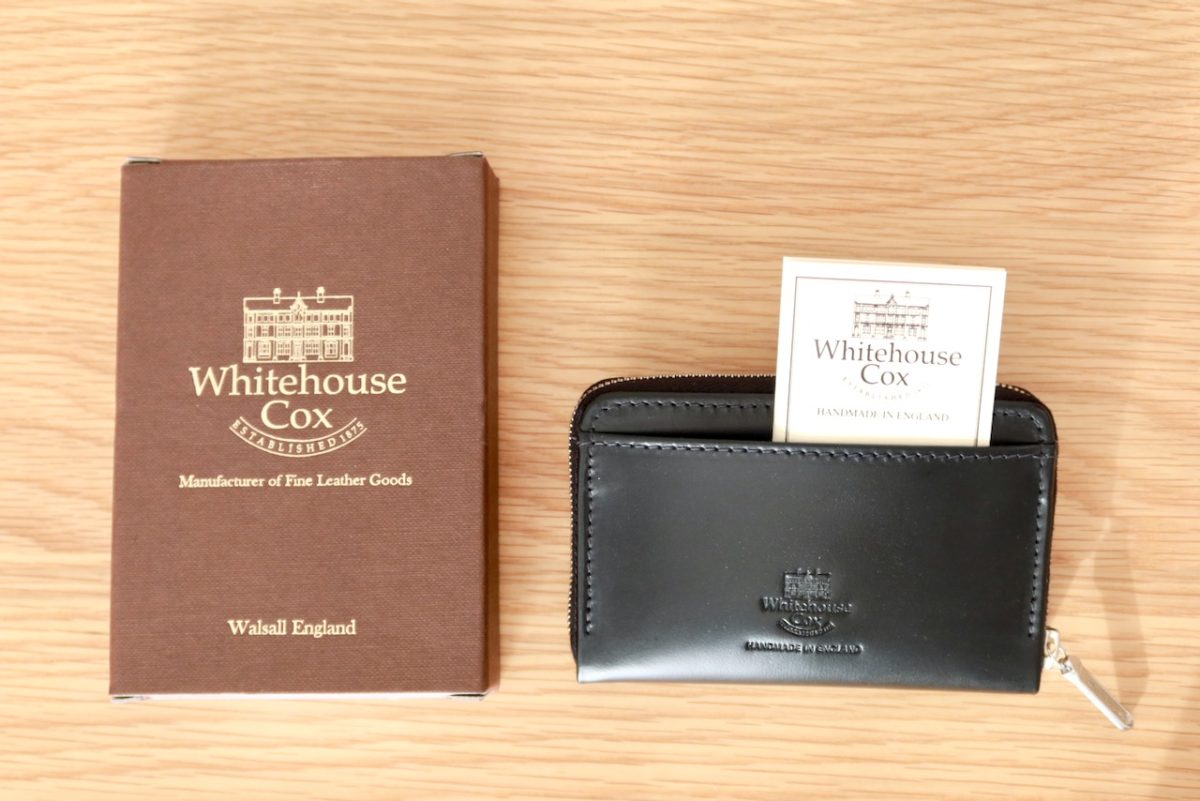 Whitehouse Cox S1941 MINI ZIP PURSEの購入レビュー